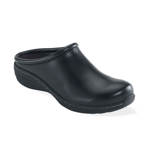 Black Box Aetrex Robin Slip Resistant Women's Clogs | AJVZB-0752