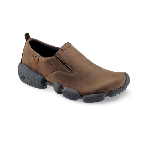 Brown Aetrex Modpod Slip-on Men's Sneakers | POFXY-5928