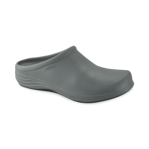 Charcoal Aetrex Bondi Orthotic Men's Clogs | YFEGB-8065